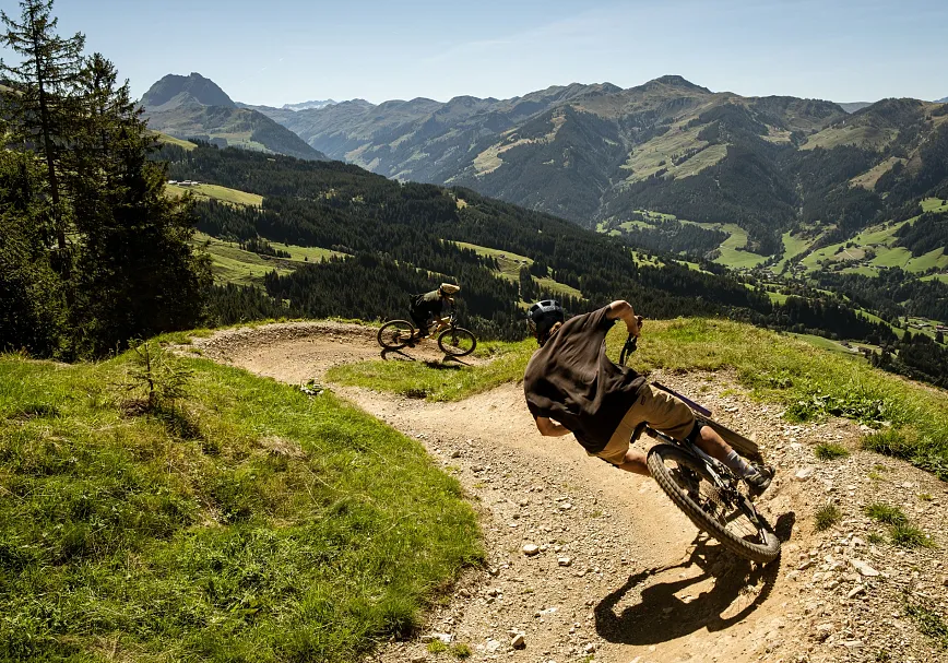 Die Jungs der Trailcrew unterwegs am Kirchberg Trail