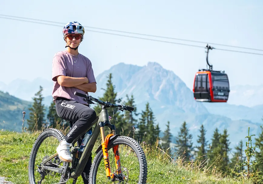 Rosa Zierl ist seit 2026 Botschafterin der 360° Flow Trails